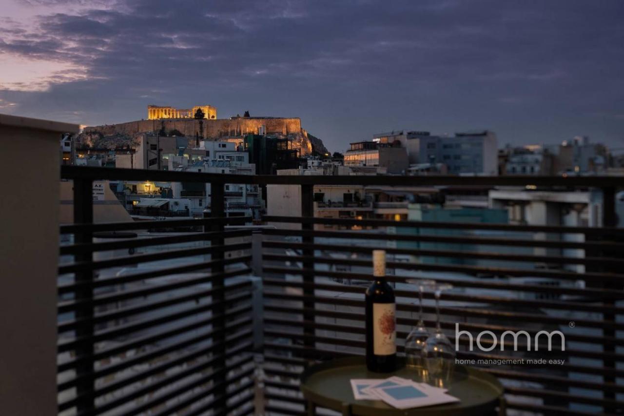 59M² Homm Loft- Penthouse With Acropolis View,2Ppl Athens Exterior photo