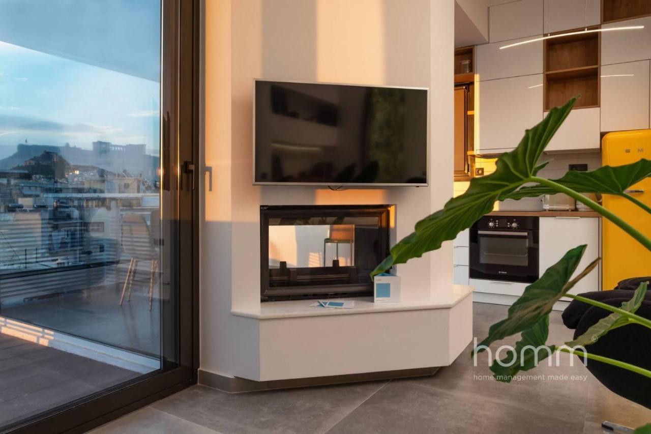 59M² Homm Loft- Penthouse With Acropolis View,2Ppl Athens Exterior photo